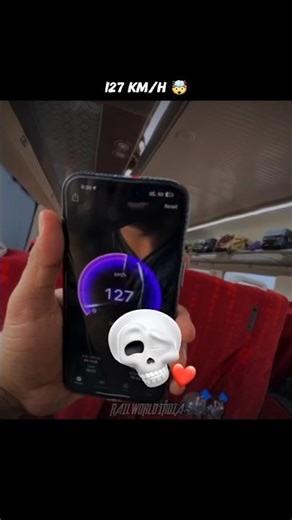 Vande bharat run at 127km/h #train #railway #shorts #vandebharat #wap7