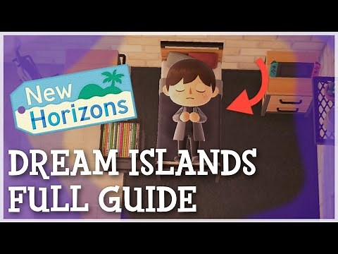 Animal Crossing New Horizons - Dream Islands Full Guide (Share Dream Codes)