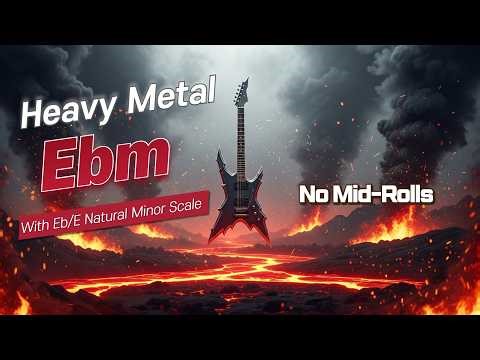 Heavy Metal Backing Track | Aggressive Riff Master (Eb Standard Tuning)