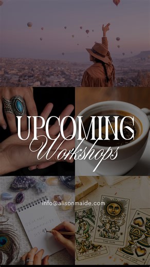 We welcome the transformative energy 2026 has to offer and the team and I at Maiden Heaven are excited to invite you all to our upcoming transformative workshops designed to elevate and support you on your spiritual journey. Join Teacher & Reiki Grandmaster Alison Maiden in our live online classroom to learn the spiritual components, engage and receive personalised feedback from Alison right away. You will leave the classroom with more knowledge and a great understanding. ✨ Manifesting Your Drea