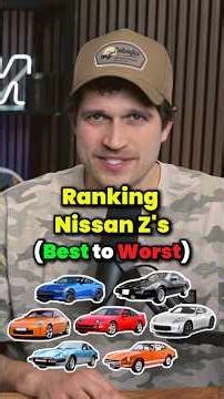 Ranking Nissan Z generations from best to worst, what’s your list?😳#nissan #nismo #370z #400z #350