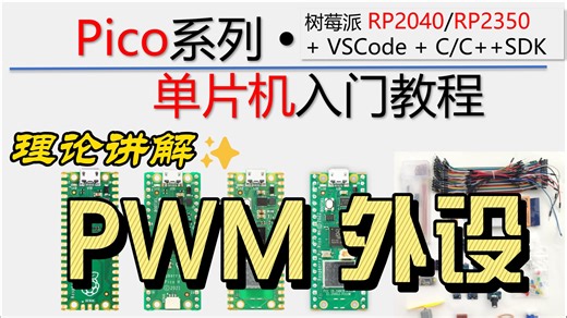 【树莓派Pico单片机】理论讲解：PWM外设