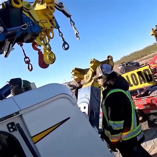 Recovering a Stuck Heavy Truck