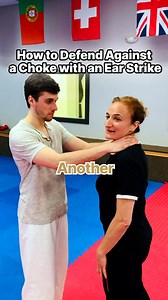Having options is crucial for self-defense. "Another move you can do when you get choked is to hit onto the ears". The target is the ears. "With both hands nice and strong, smack onto the ears". This can disorient an attacker and give you the moment you need to escape. "As they grab you, just hit straight to the ear". #SafetyTips #SelfDefenseTechniques #PersonalProtection #StayAware | Fabulous & Fearless | Facebook
