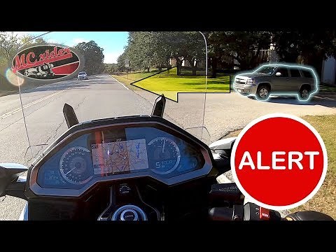 Improve your total stopping distance on a motorcycle