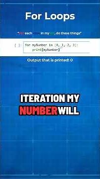 How For Loops Work in MicroPython