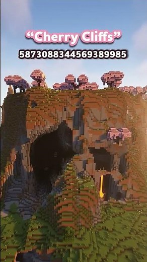 Minecraft amazing blossom 🌸 Biome seeds!!...☺️🎉💯 #love