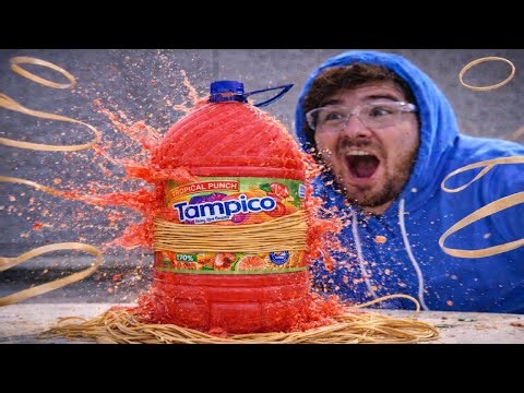 Rubber bands vs red Tampico