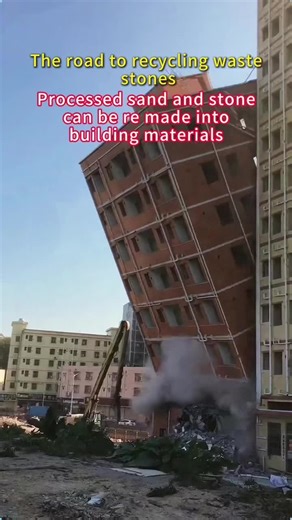 #recycling #constructionwaste #garbagedisposal disappearing gravel#turningwasteintotreasure #circulareconomy