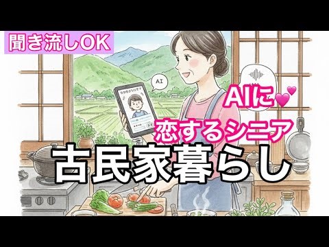 60代 古民家でAIに恋した♡田舎暮らしと英語学習のリアル日常002