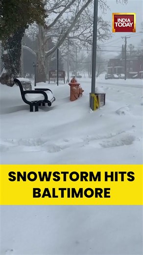 Massive #snowstorm Hits #baltimore , Disrupting Life and Travel