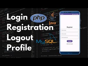 Login and Registration in Android Studio