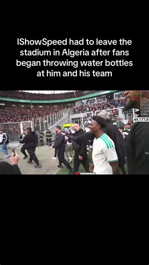 IShowSpeed Leaves Algeria Stadium Amid Fan Chaos