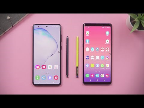 Samsung Galaxy Note 10 Lite vs Note 9 [English Subtitles]