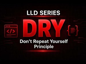 DRY Principle in Low Level Design | Don’t Repeat Yourself