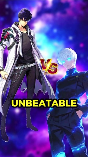 “Can Jinwoo Break Gojo’s Infinity? 🤯” #solo leveling #jujutsukaisen