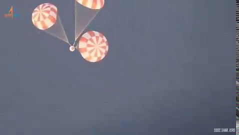 🚨 AT. BREAKING | 🚀 INDIA’S SPACEFLIGHT MISSION LIFTS TOWARDS HUMAN SPACE ERA 🇮🇳 | ISROIndia’s journey to human spaceflight reaches a decisive milestone.On April 10, 2026, successfully conducted the Second Integrated Air Drop Test (IADT-02) for the Gaganyaan Mission at .🔹 A 5.7-tonne simulated Crew Module—aligned with the upcoming Gaganyaan G1 uncrewed mission—was lifted by a Chinook helicopter to ~3 km altitude🔹 Released over a designated sea drop zone off the Sriharikota coast🔹 10 parach