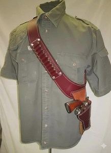 Handmade Leather Chest Holster: Colt Python & King Cobra .357 Mag - Etsy