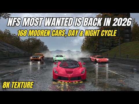 NFS Most Wanted Is BACK… But This Time It’s INSANE 😱🔥 (168 Cars, Day & Night)