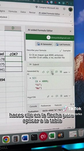 Truco para Excel con ChatGPT 🤖 #tips #tecnologia #excel #chatgpt #ia | excel chat gpt