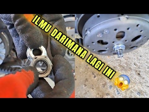 REPLACEMENT OF THE REAR PULLY NUT FOR MAXI WITH THE ORIGINAL YGP RING CAP NUT SYSTEM #MAXI #NMAX