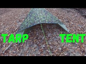 Tarpology How to set up Tarp Tent Shelter