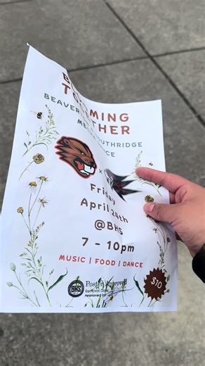 Southridge High School Dance Announcement