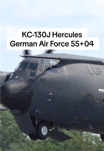 KC-130 Hercules Takeoff at Neuburg Airbase