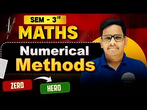 Numerical Methods Complete Unit in One Video | 3rd Sem Maths Classes by Umesh Sir