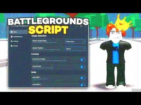 The Strongest Battlegrounds (TSB) OP Script | Auto Kill Farm, Aimbot, Auto Ability | PC
