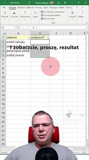 Jak w Excelu zrobić pole wyboru?