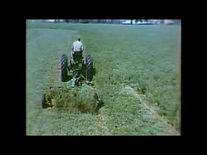 1957 John Deere Mower, hay conditioner commercial