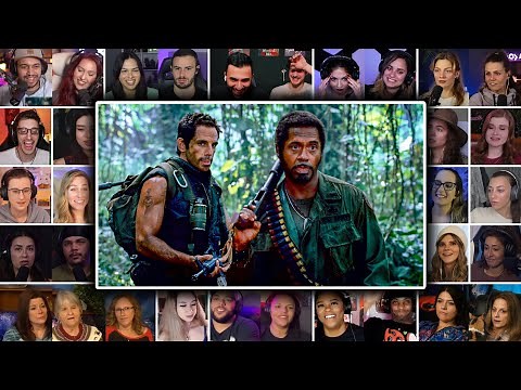 "Never Go Full Retard" | Tropic Thunder (2008) Reaction Mashup