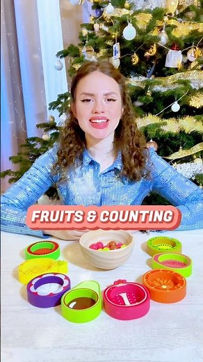 Color Sorting Fruits and Numbers for Toddlers | Educational Activities for Toddlers