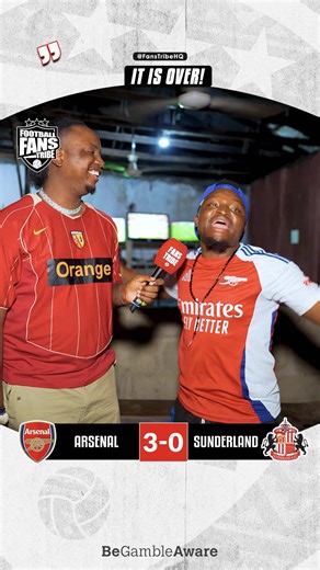 Watch @godfreyafc Full Interview on YouTube via Link in Bio 📺 🔥 🗣️ 😅 #arsenal #sunderland #premierleague #sportsontiktok #footballvideo Arsenal 3-0 Sunderland highlights