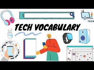 Technology Vocabulary || Learn Tech Vocabulary for Kids || Essential Tech Name List for Kids ||