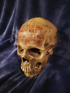 Memento Mori Replica Skull - Etsy