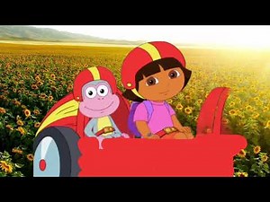 Dora. Map. Bouncy. Boots