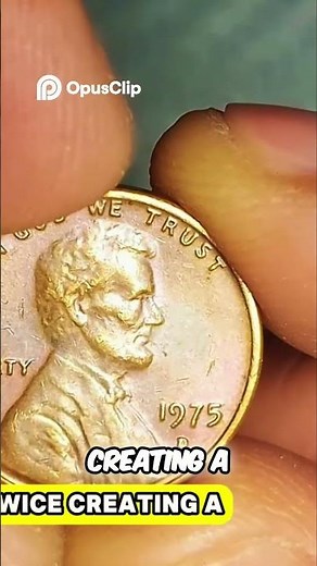 Rare 1975 Penny Double Die Error Value & How to Spot It #shorts
