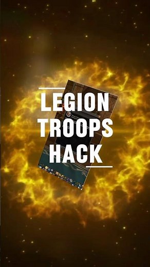 Legion Troops Recruit Hack: 20 Troops Achievement Fast!