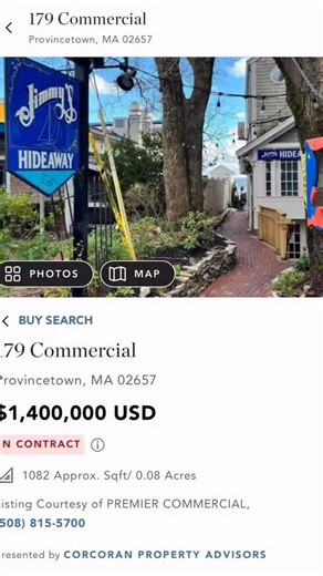 Jimmy’s Hideaway, 179 Commercial Street, Provincetown - “in-contract” 💔 one of our absolute favorite Ptown restaurants, no word on the future 😬 #provincetown #ptown #provincetownma #capecod #provincetownarcheology | Stefan Anikewich