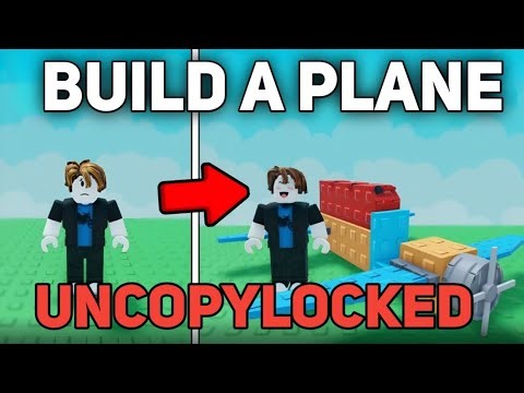 [FREE] Build A Plane Uncopylocked || Roblox Studio