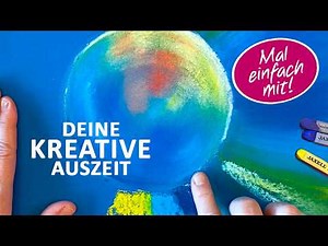 Playing with colors and giving your mind a break (Tutorial) ǀ Pastel chalk painting