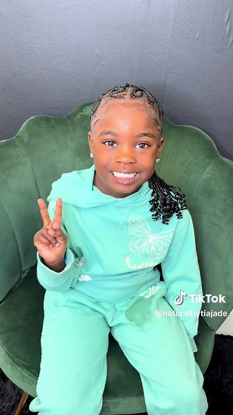 Kiddie mohawk 🔥 #kidsbraids #mohawk #mohawkhairstyle #braids #orkandobraider #art #hearts