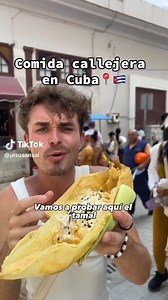 1.6M views · 10K reactions | Español prueba comida callejera en varias provincias de #Cuba 類  https://www.tiktok.com/@jesusansal | COMIDA CUBANA | Facebook
