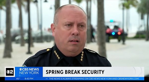 Law enforcement steps up security at popular spring break destinations