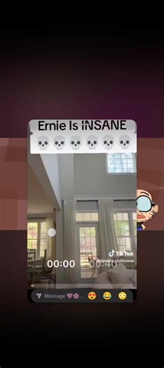 Ami scream and Ernie screaming too!