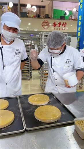 It's very relaxing to make mooncakes every day.#India