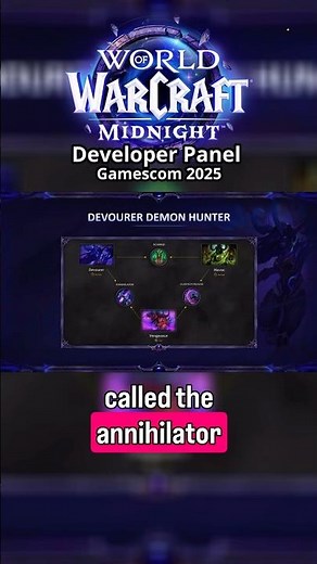Annihilator Hero Talent Revealed in WoW Midnight - #worldofwarcraft #warcraft #shorts