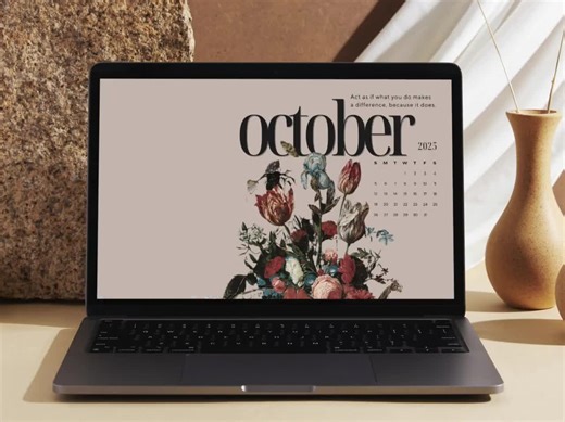 2026 Calendar Wallpaper and Desktop Organizer Bundle Digital Desktop Background Monthly Desktop Calendar for Windows MacBook Folder Icons - Etsy UK